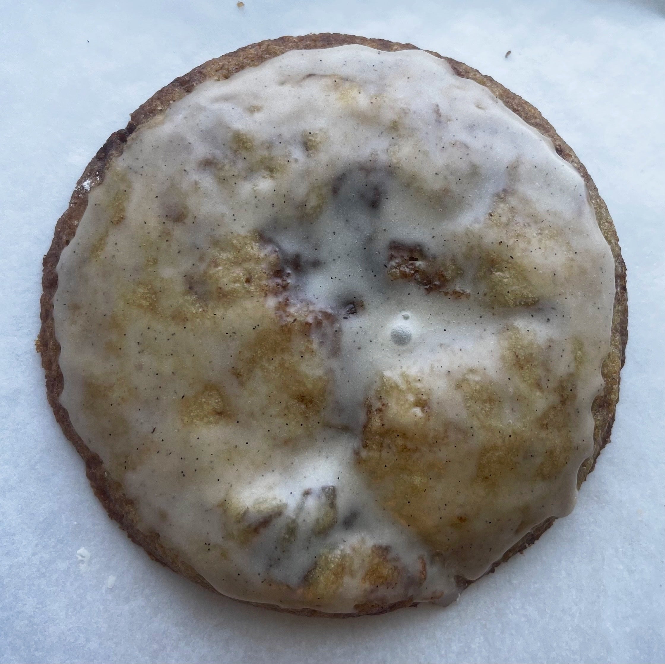 Iced Cinnamon Roll Cookie