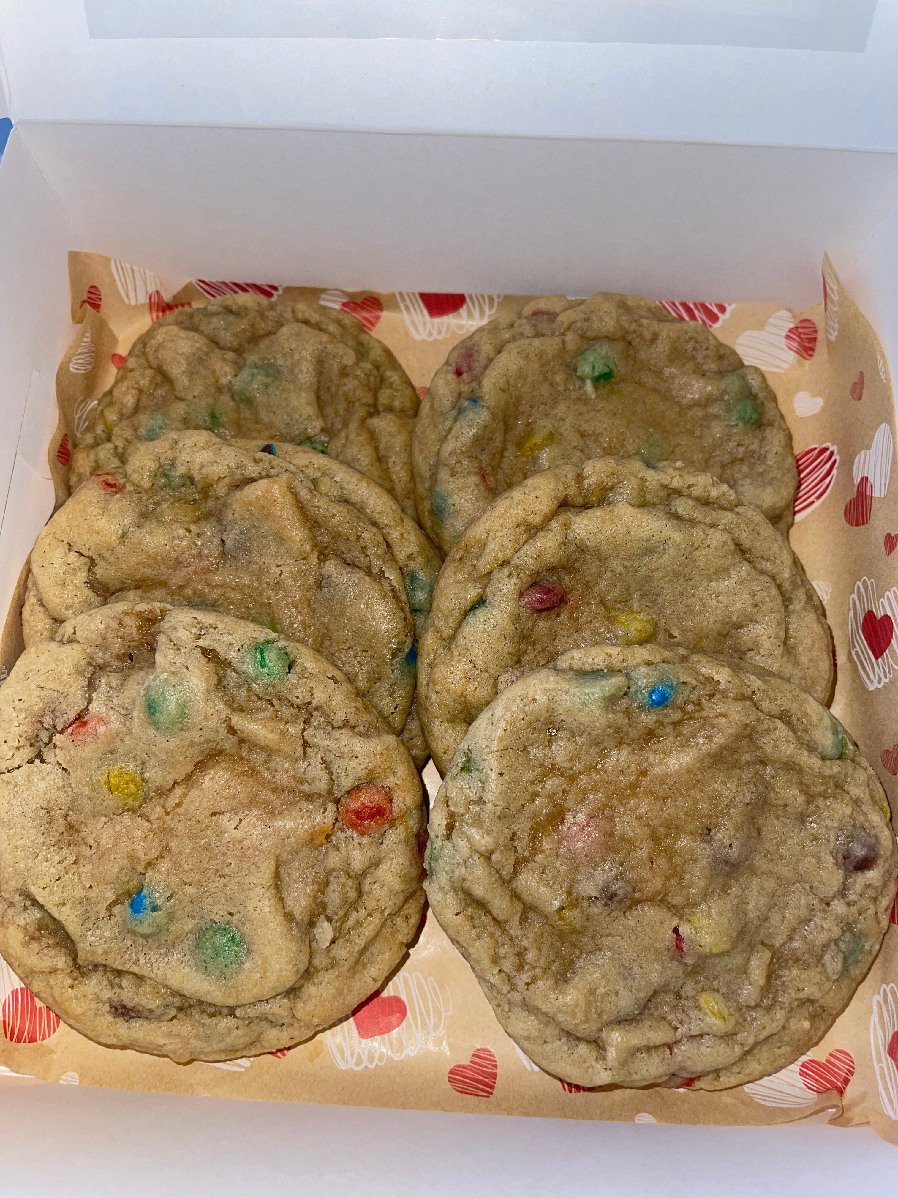 M&M cookies