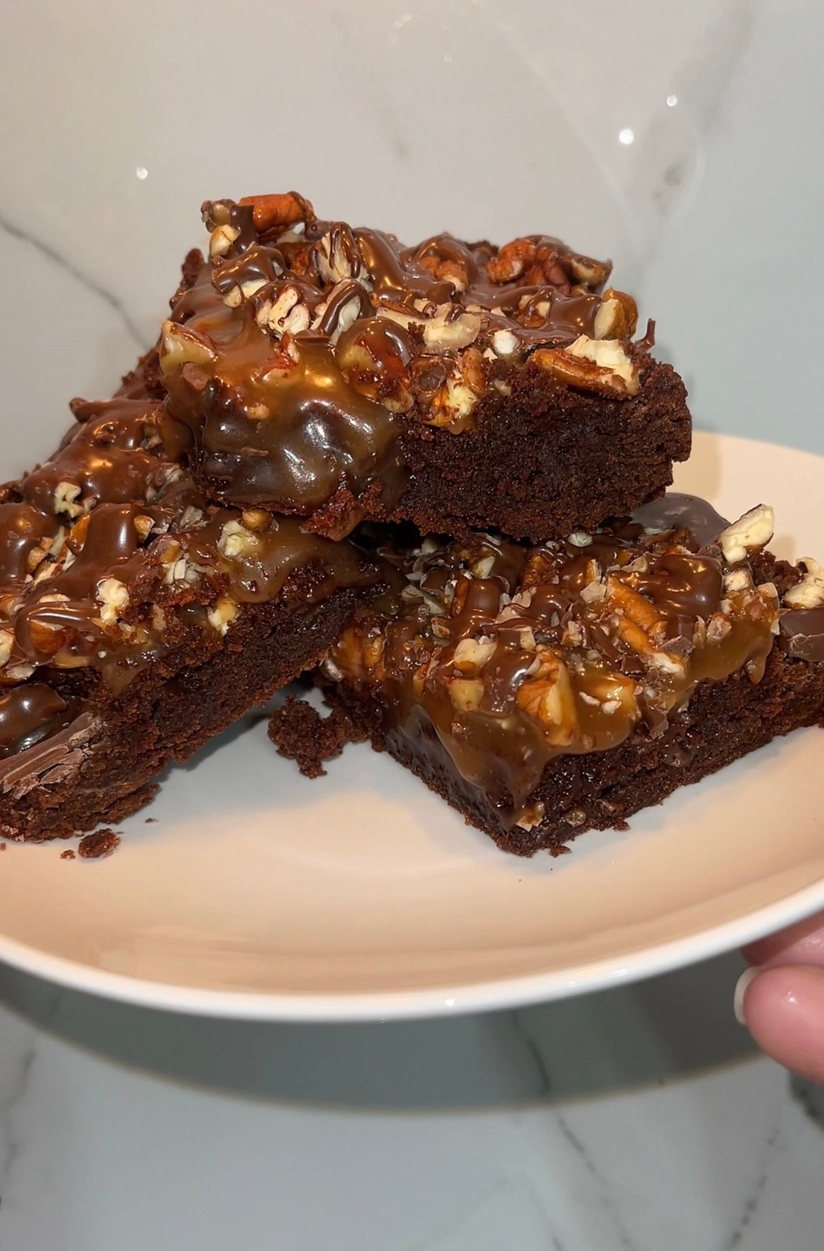 Turtle Fudge Brownies