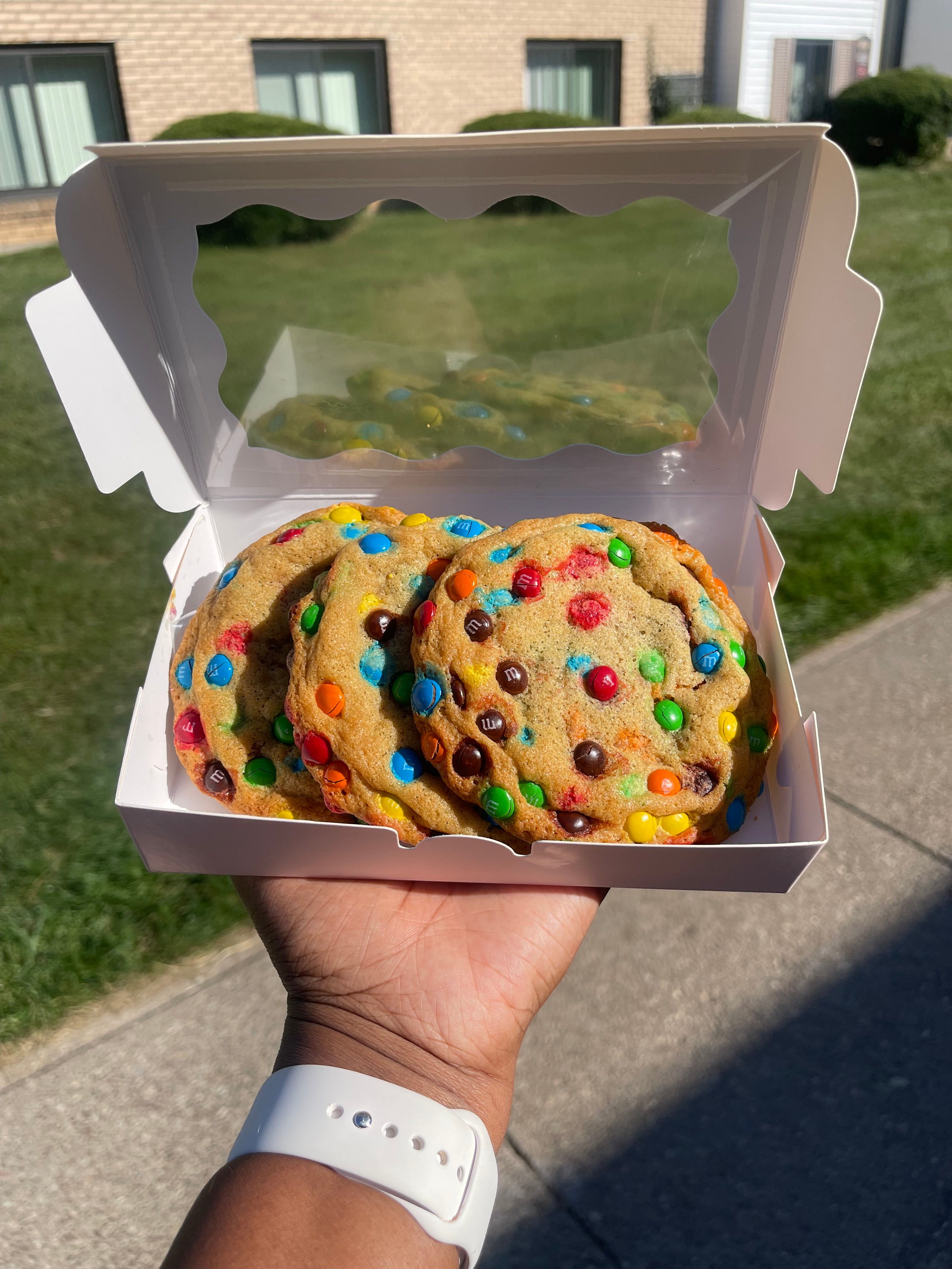 M&M cookies