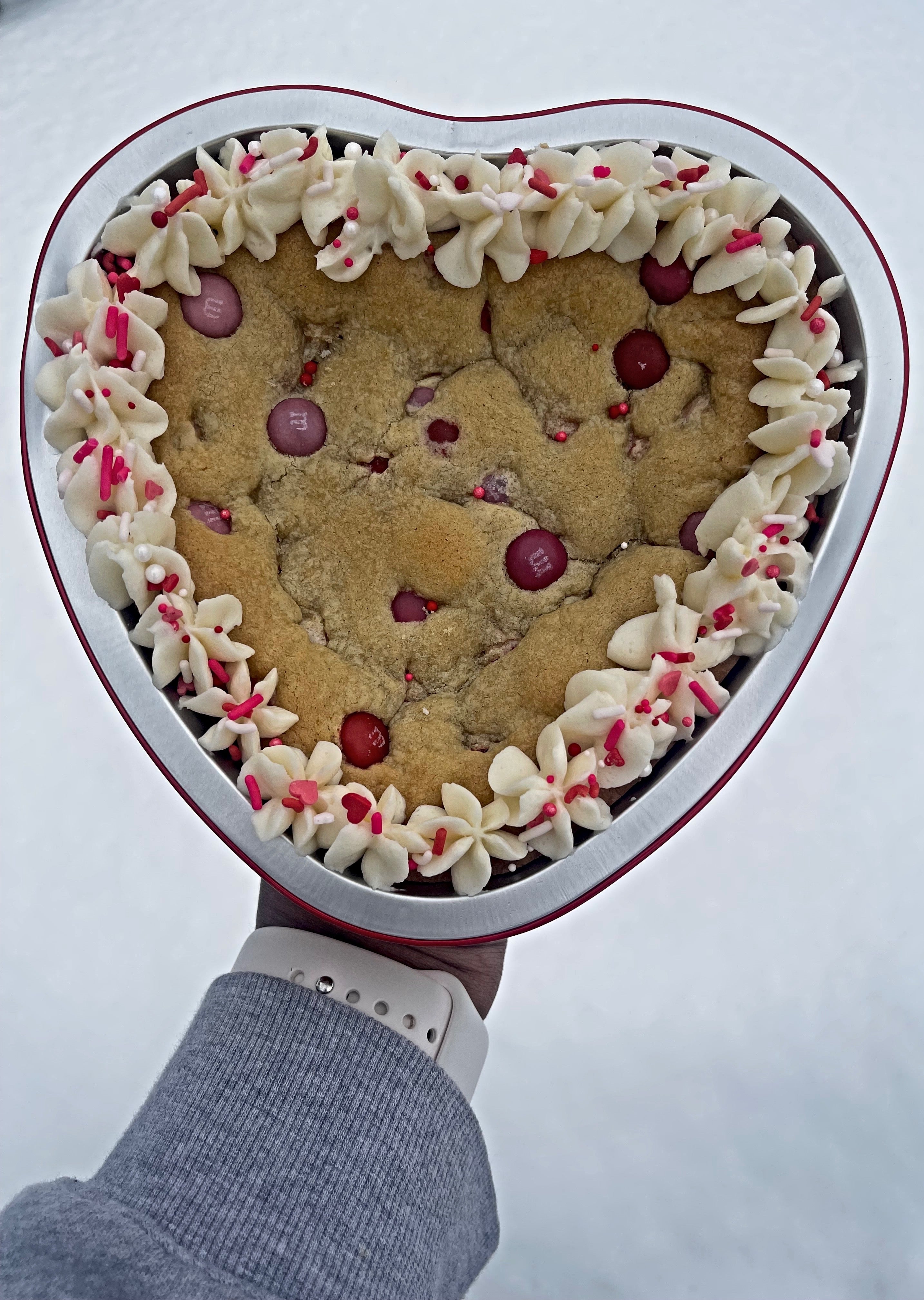 Valentine Cookie Cakes❤️