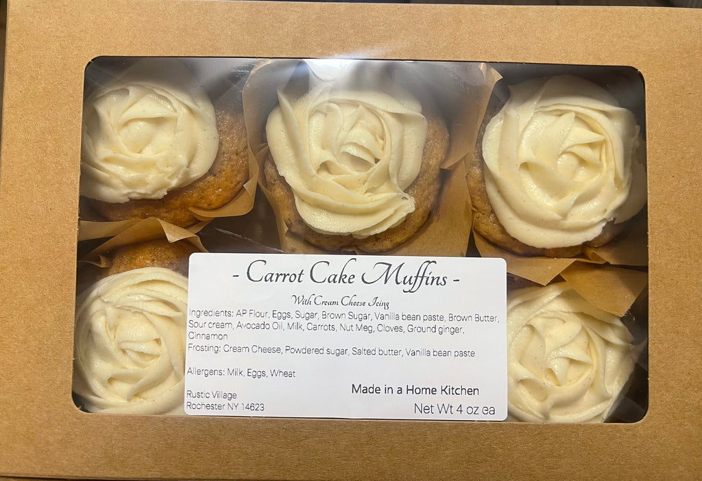 Carrot Cake Muffins