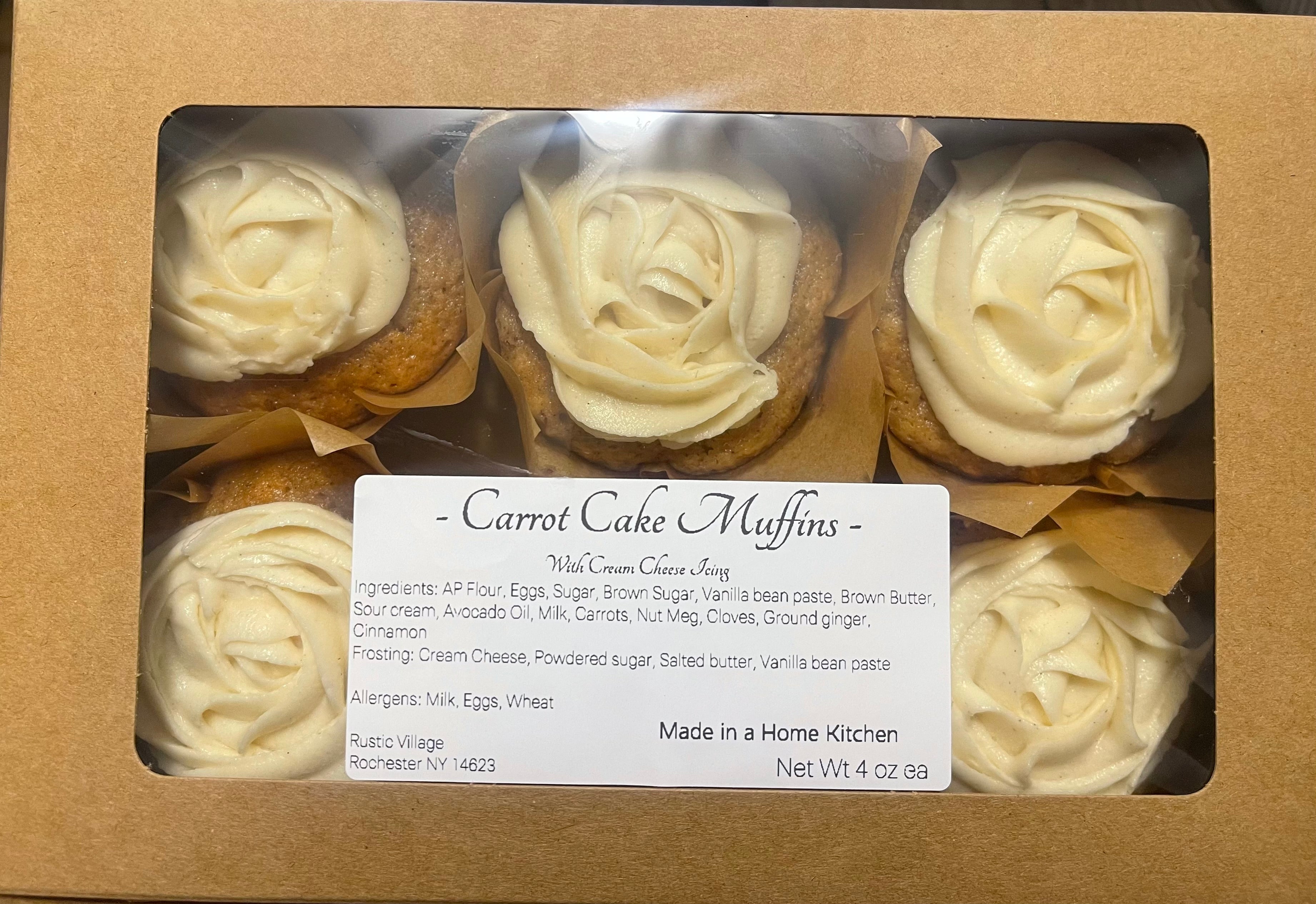 Carrot Cake Muffins