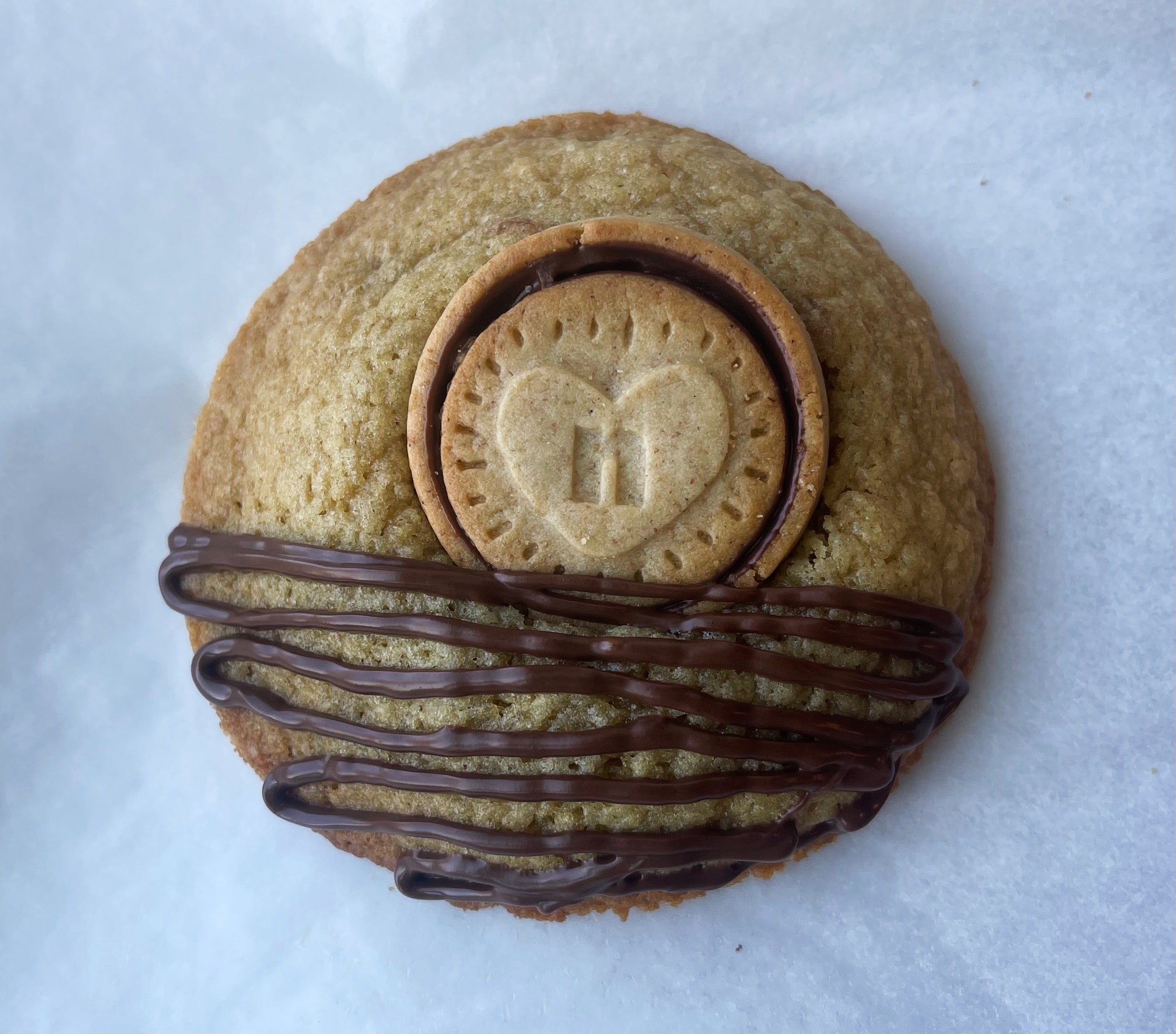 Nutella Stuffed Cookie