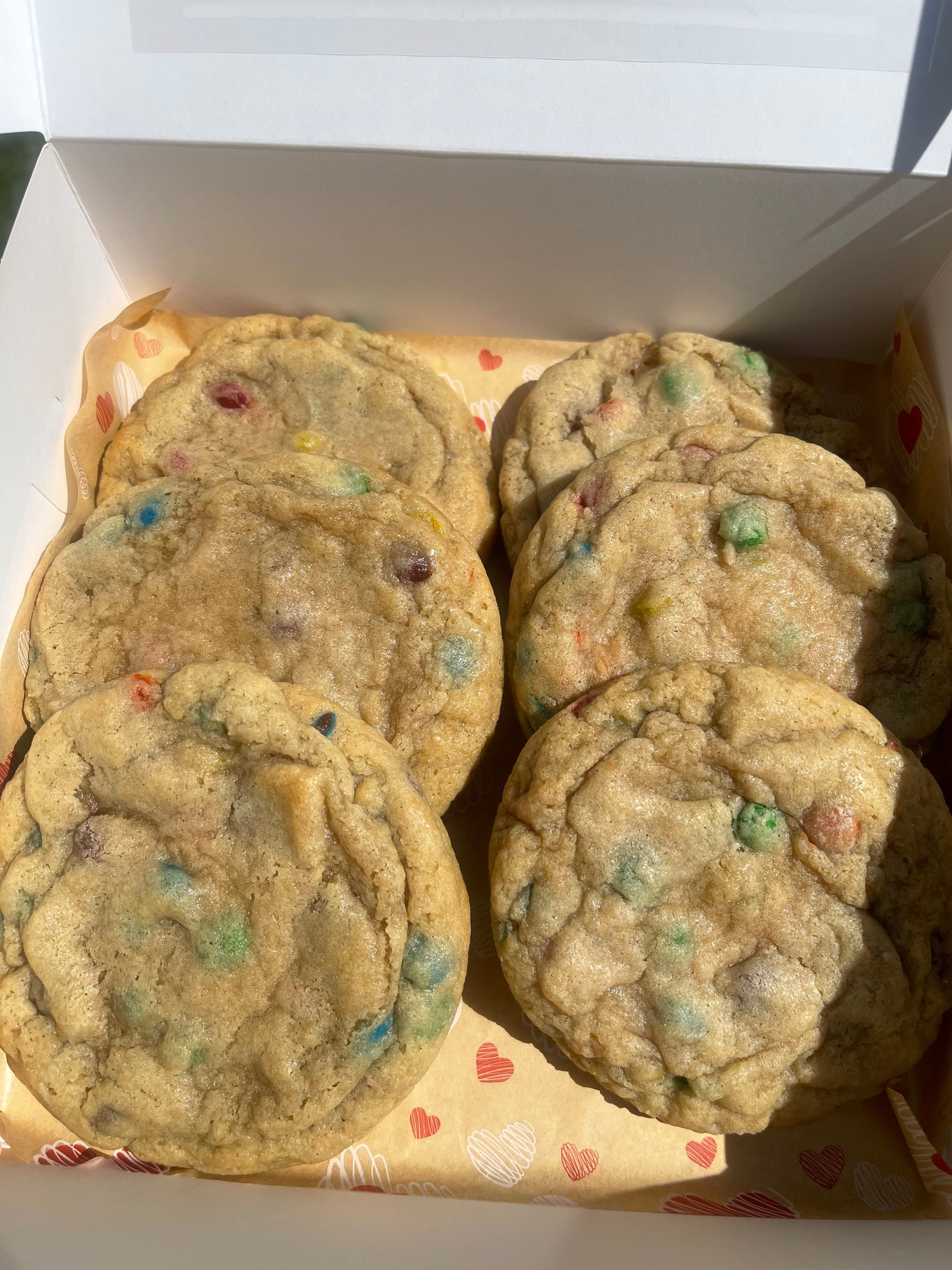 M&M cookies