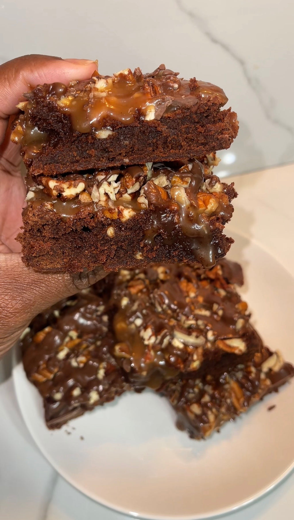 Turtle Fudge Brownies