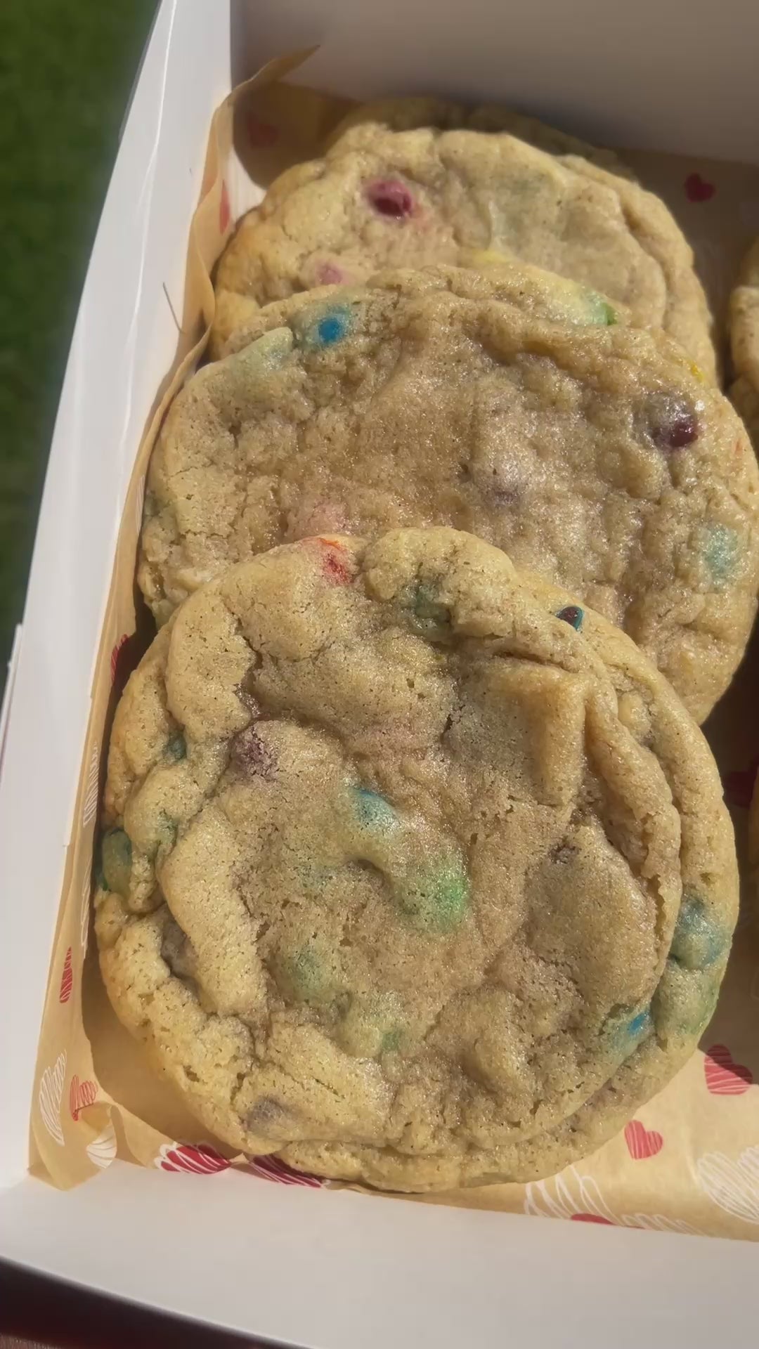 M&M cookies